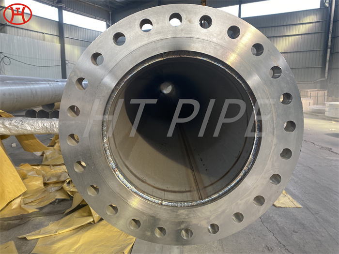 904L superior resistance to localized attack pipe prefabrication