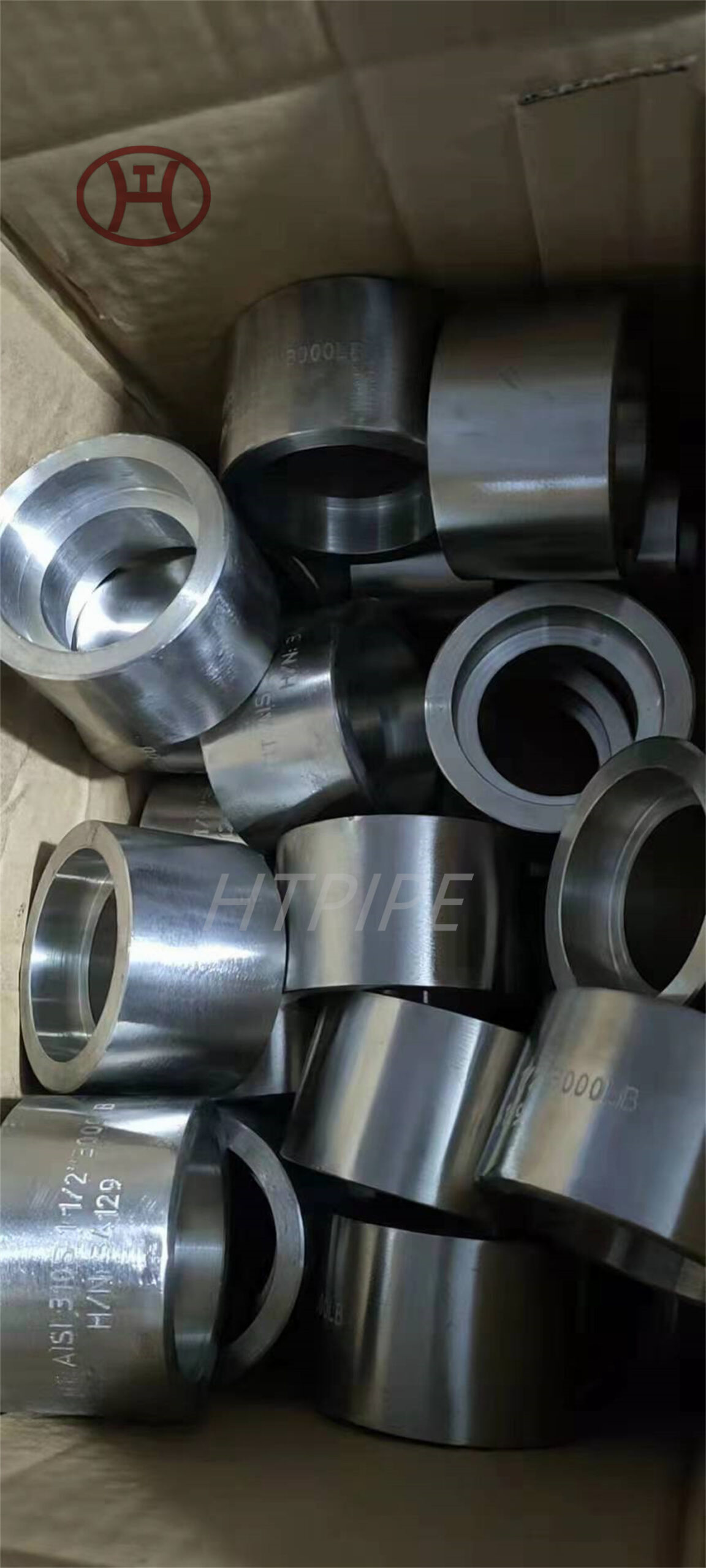 ASTM A105 forged half coupling socket weld fittings