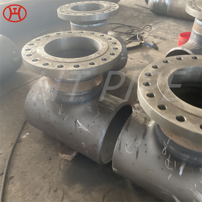 incnel 625 2.4856 Pìoban le fanges Buts Weld Tee agus Elbows