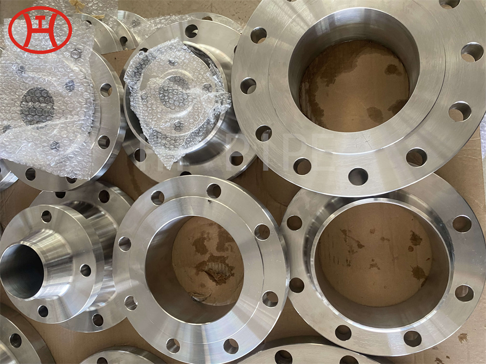 Flensa stainless steel yang ditempa kustom