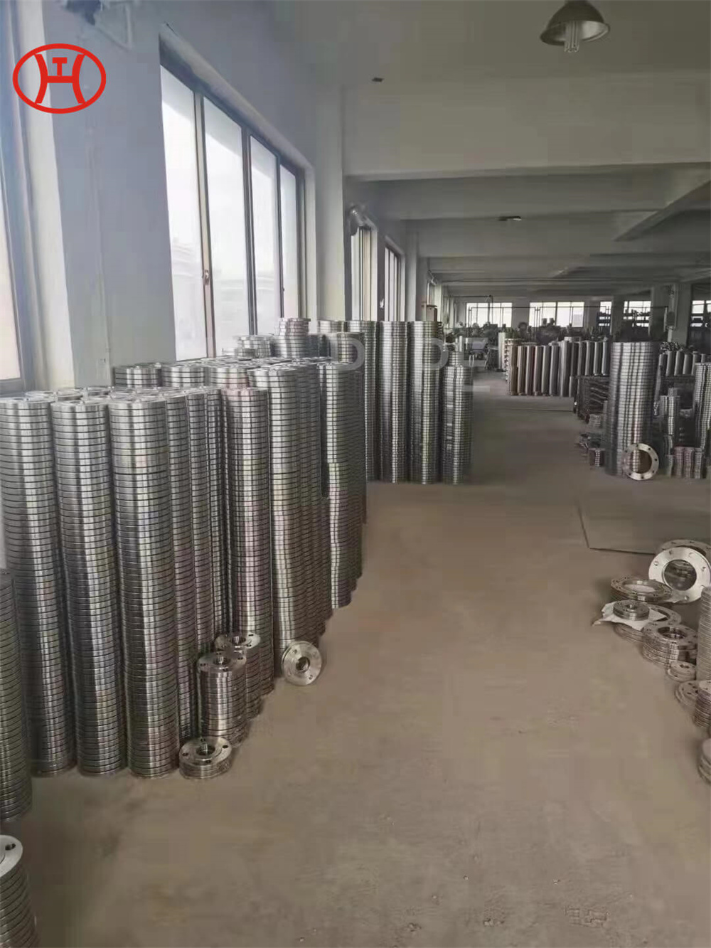 Flensa stainless steel yang ditempa kustom