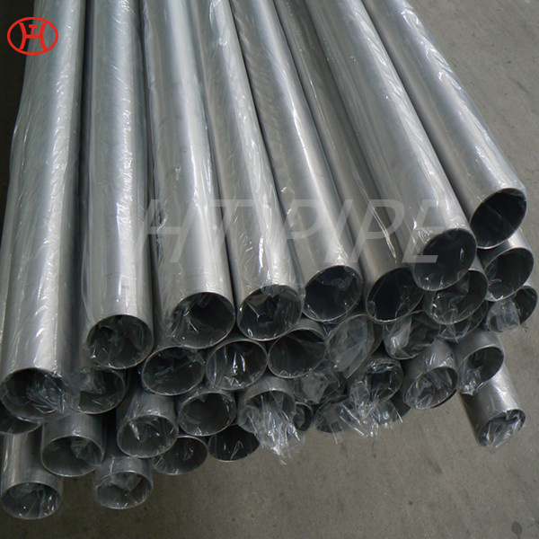 TItanium tubing for use in evaporators