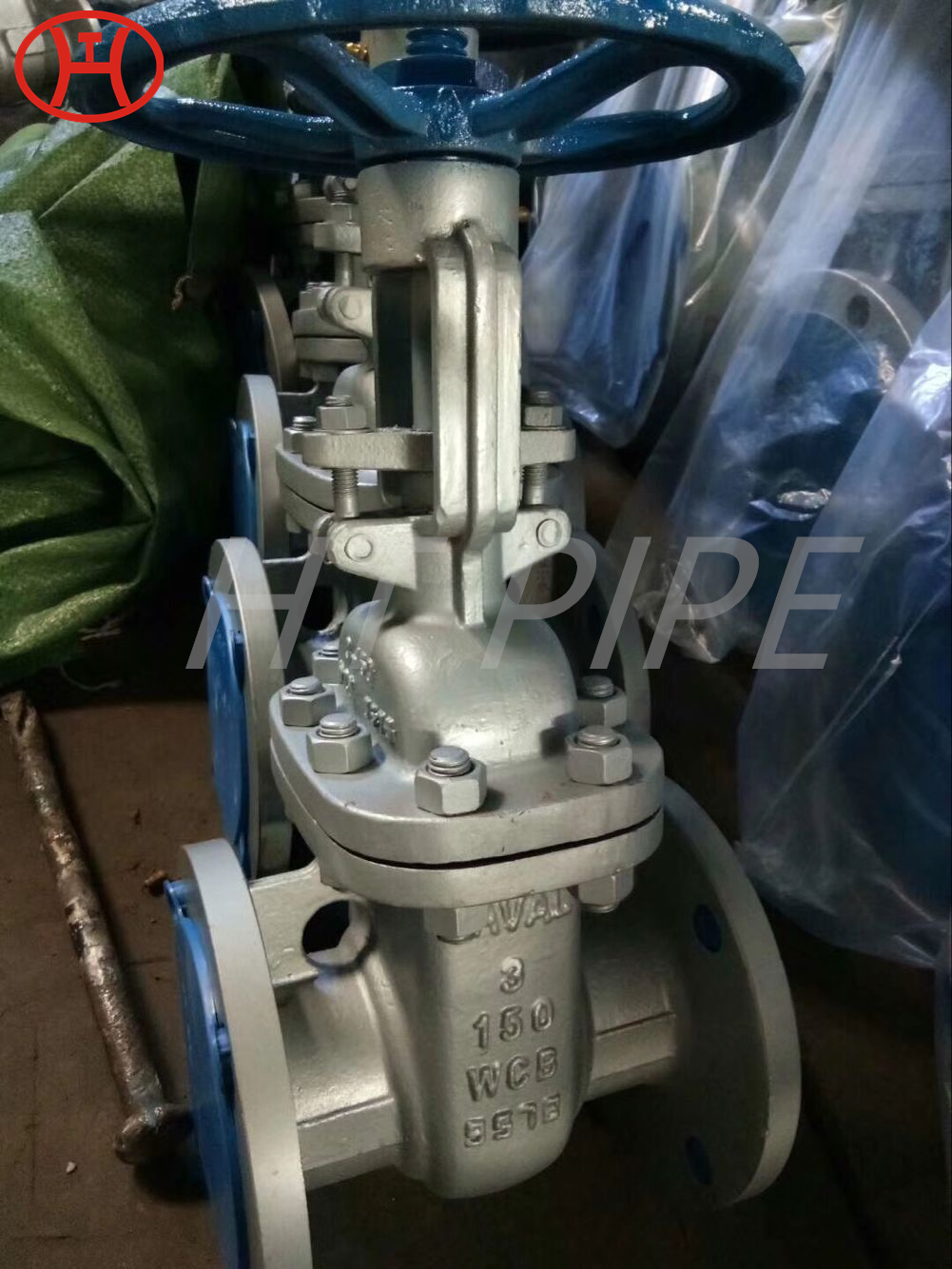 The valve with ASTM A350 LF2 flange