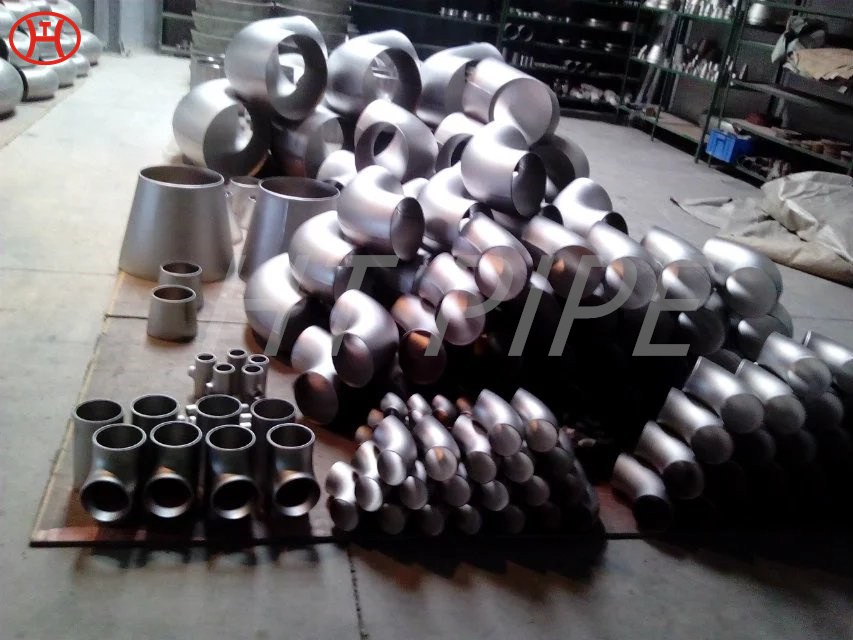 titanium pipe fittings elbow ductile metal