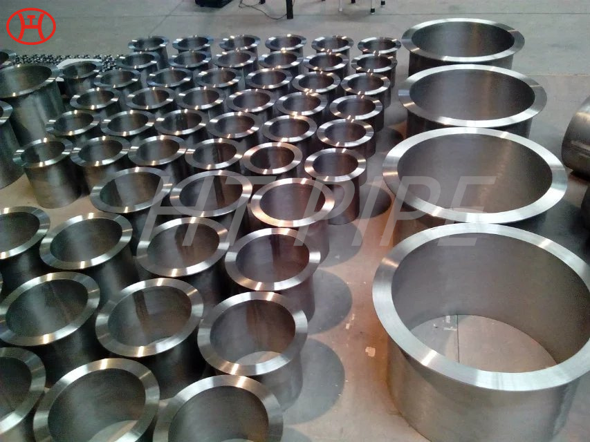 titanium pipe fittings stub end ductile metal