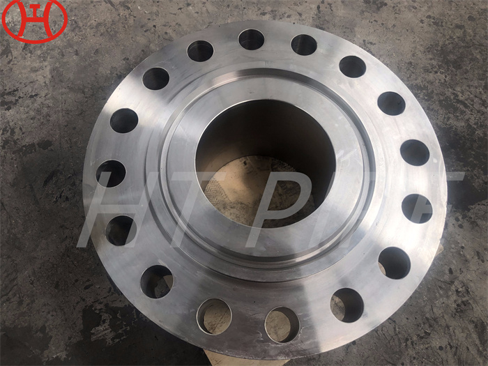 A182 F9 F11 F12 F51 Alloy Flange Plate Flange welded to a pipe end enabling the flange