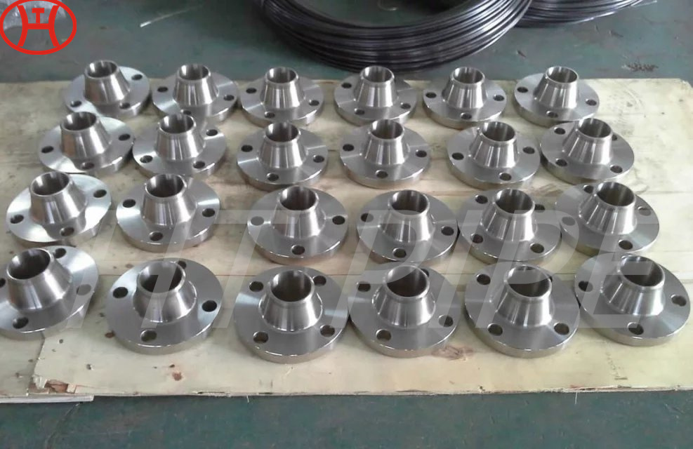 ASTM A182 Duplex Stainless Steel WN Flanges with high mechanical strength and good weldability