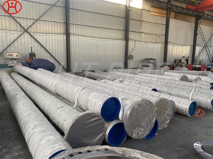 Hastelloy B3 prefabrication pipes with flanges has excellent resistance to pitting