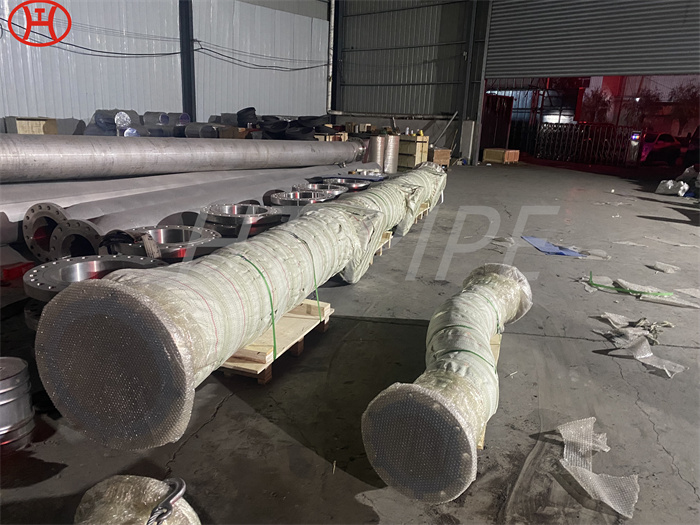 Hastelloy B3 prefabrication pipes with flanges withstands phosphoric acids