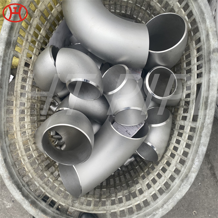 Incoloy 800H pipe fittings elbows for extreme temperature and high pressure applications