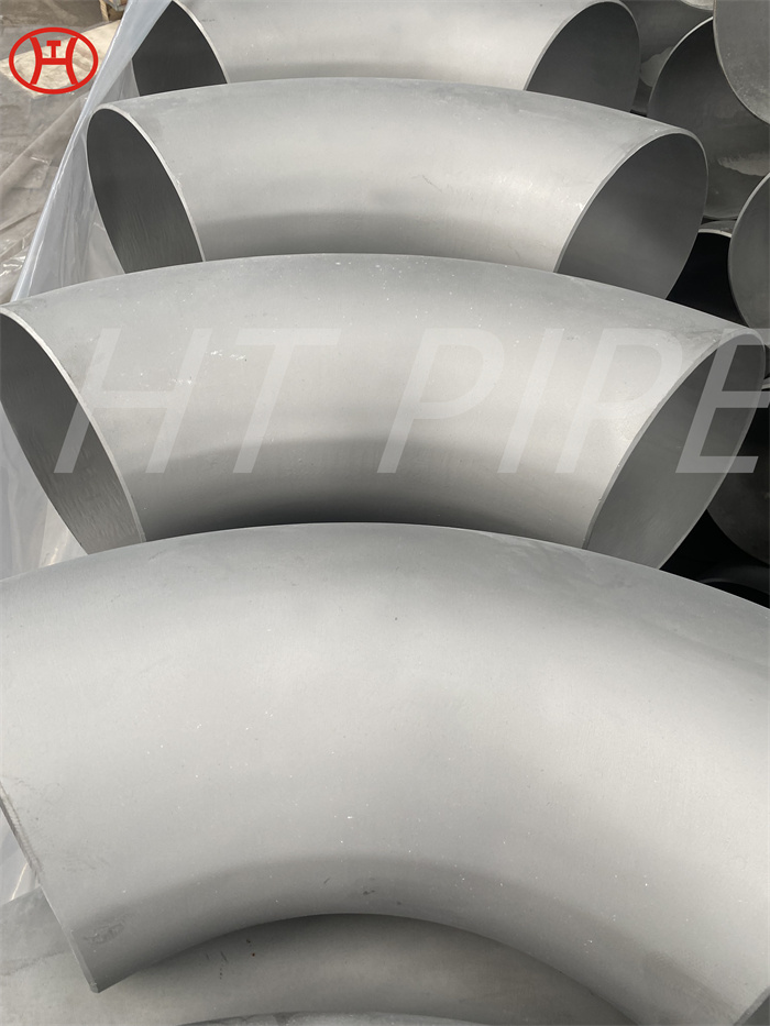 Incoloy 800H pipe fittings elbows well suited to marine applications