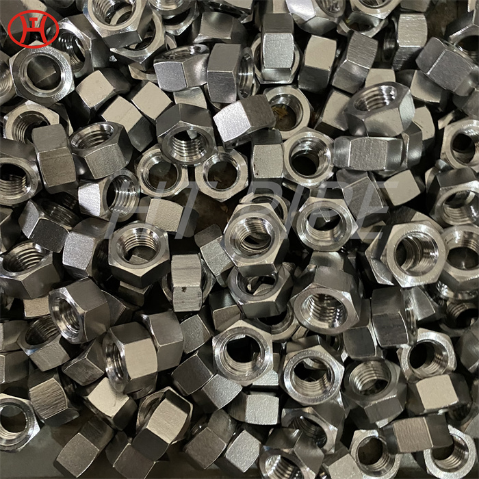 Inconel 600 hex nuts UNS N06600 nuts for general corrosion resistance