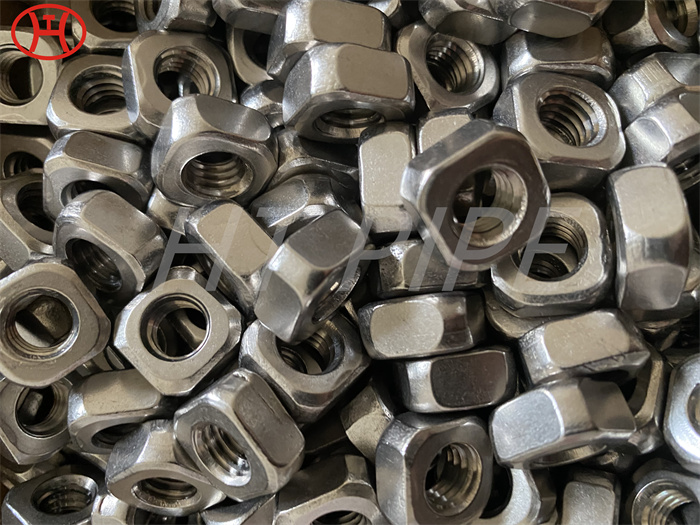 Inconel 600 hex nuts with most alkaline solutions and sulfur compounds