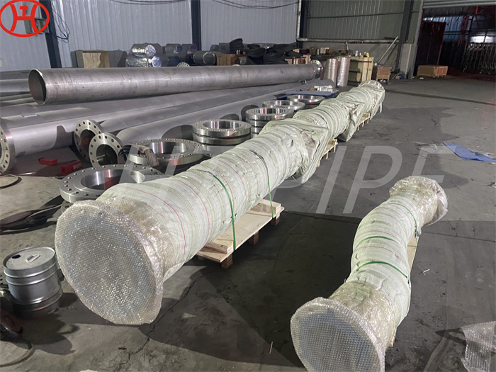 Inconel 600 pipe spools resistance to sulfur compounds and various oxidizing environments
