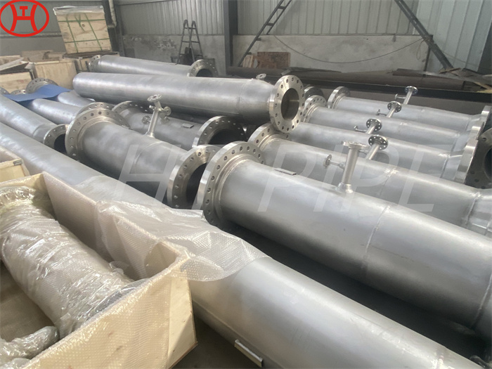Inconel 600 pipe spools resistant to corrosion by a number of organic and inorganic compounds