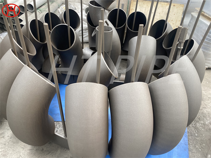 Inconel 601 bw elbow as face-centered-cubic solid solution with a high degree of metallurgical stability