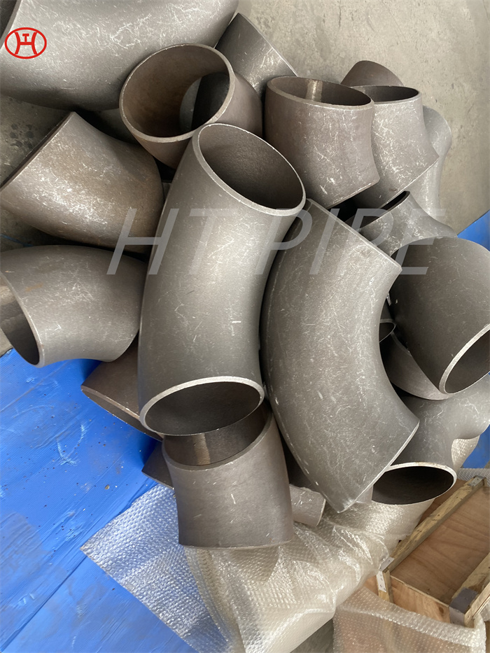 Inconel 601 bw elbow has a tightly adherent oxide layer which is resistant against spalling