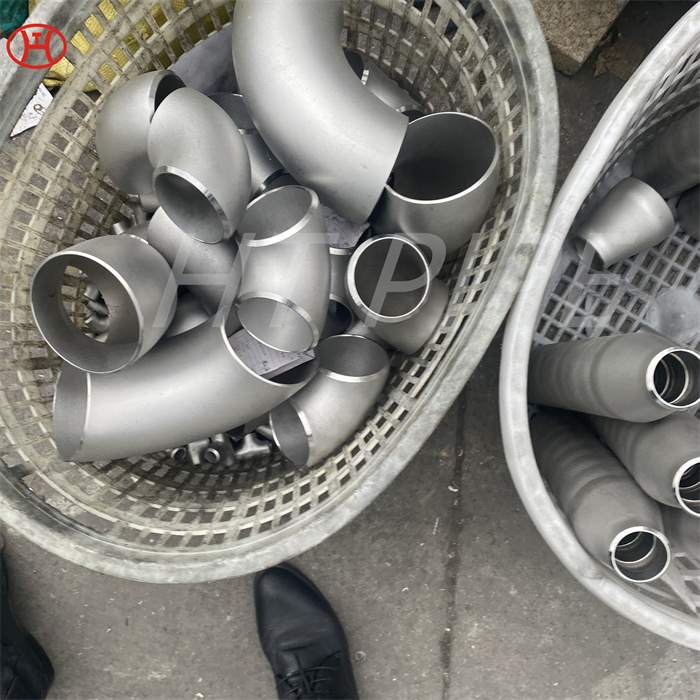 Inconel 601 nickel-chromium-iron alloy bw elbow