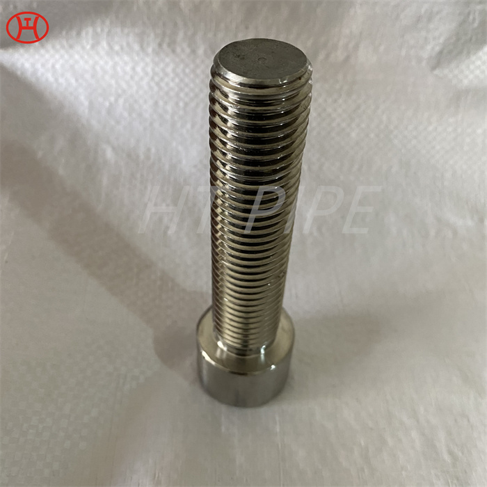Inconel 625 round head bolt for Aircraft ducting systems