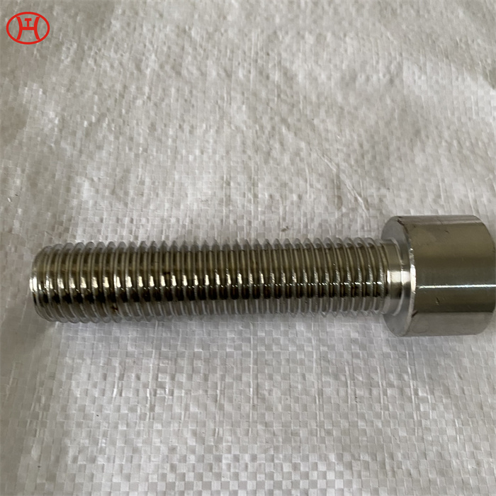 Inconel 625 round head bolt for Jet engine exhaust systems