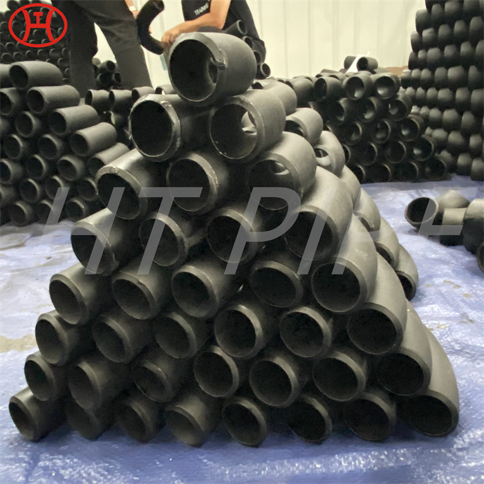 ASTM A234 WPB Pipe Fittings Carbon Steel Deg bend Application Industries