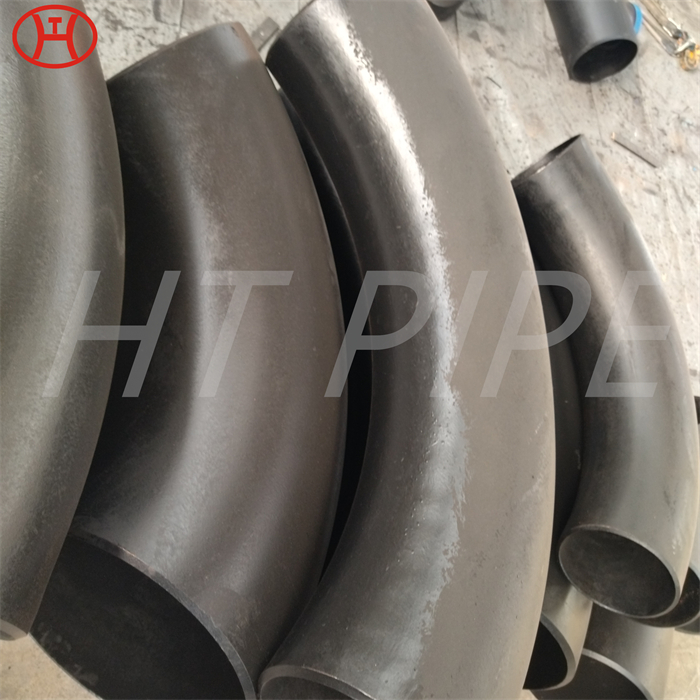 ASTM A234 WPB carbon steel pipe bends used in non-coxidizing chloride solutions