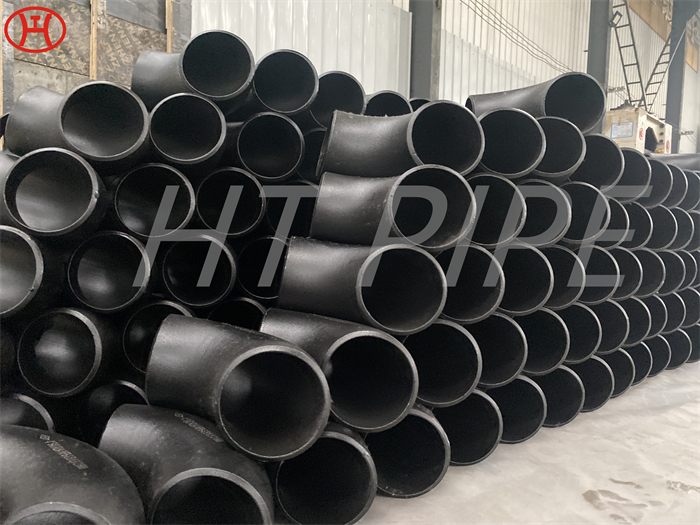 ASTM A234 WPB pipe fittings carbon steel elbows suitable for high to moderate temperatures