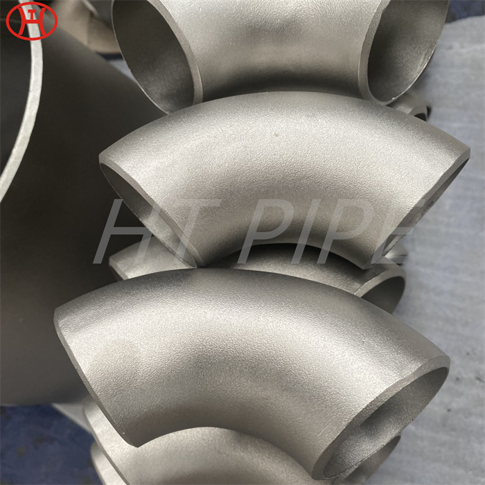 BW Fitting Inconel 600 siku siku Buttweld 45 dan 90 derajat