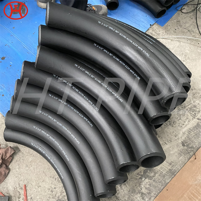 Carbon Steel Pipe Bends ASME B16.9 ASTM A234 WPB Pipe Fittings