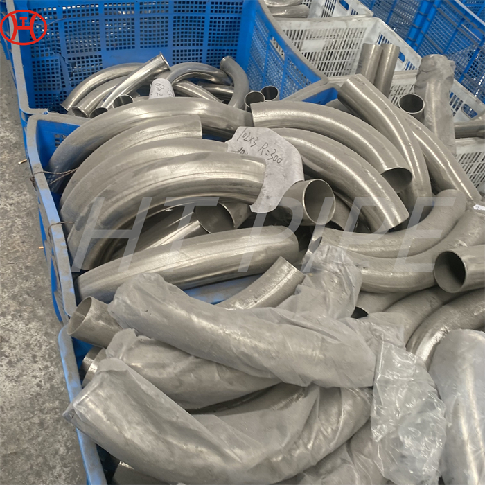 Hastelloy B3 N10675 pipe bend for more efficient surface for shipping or another application