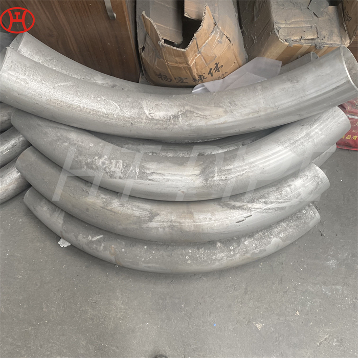 Hastelloy B3 N10675 pipe bend for pipe laying systems and bend machines