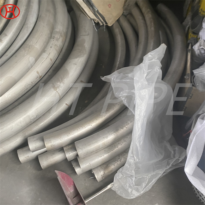 Hastelloy B3 N10675 pipe bend used in construction and manufacturing