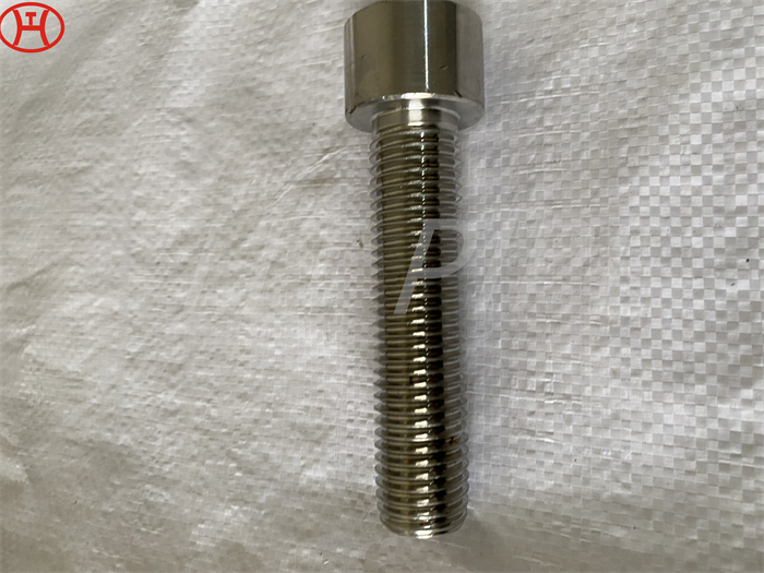 Hastelloy C276 Round Head Bolts with excellent resistance to corrosion during welding