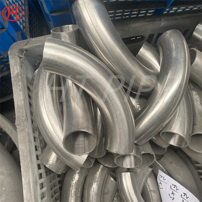 Hastelloy X pipe bend UNS N06002 pipe fittings good resistance to chloride stress-corrosion cracking