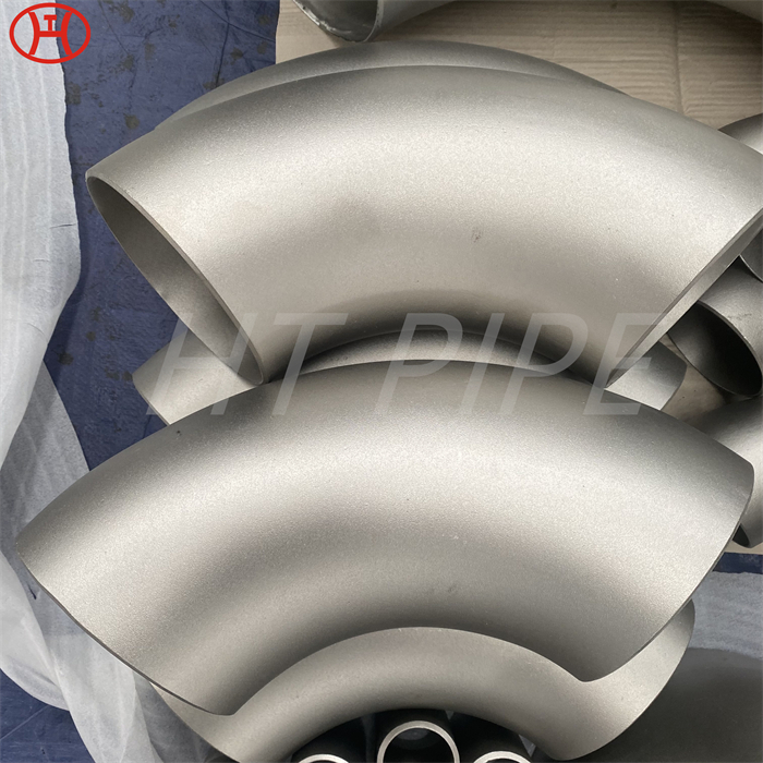pemasangan lasan pantat inconel600 pereduksi