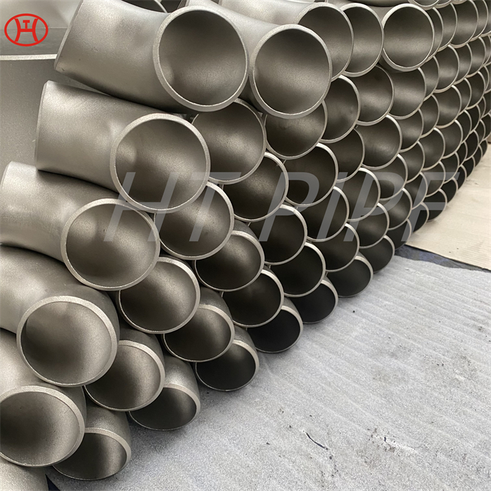 BW Fitting Inconel 600 siku siku Buttweld 45 dan 90 derajat