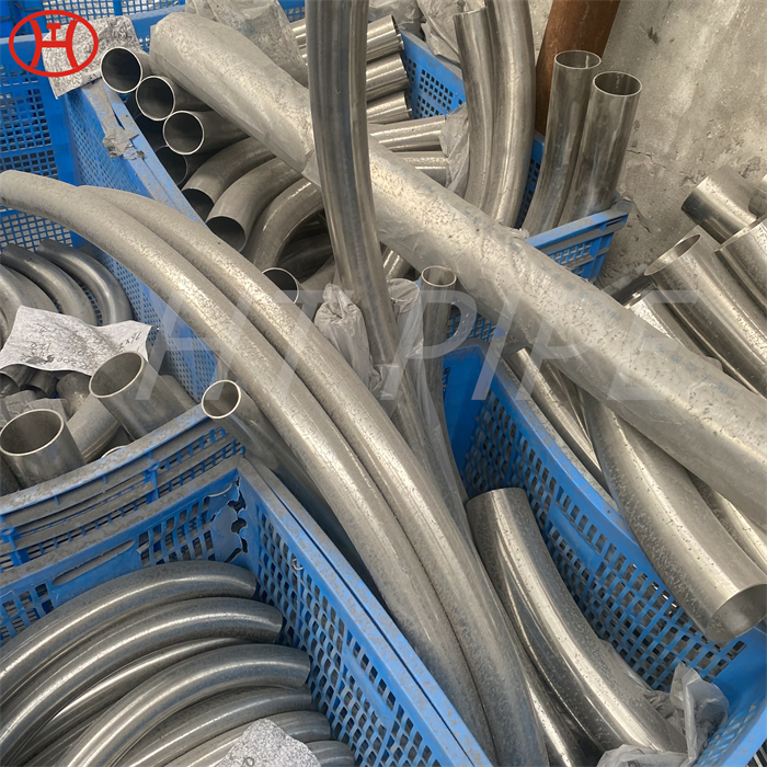 Monel 400 pipe fittings pipe bend easy to implement within a processing system