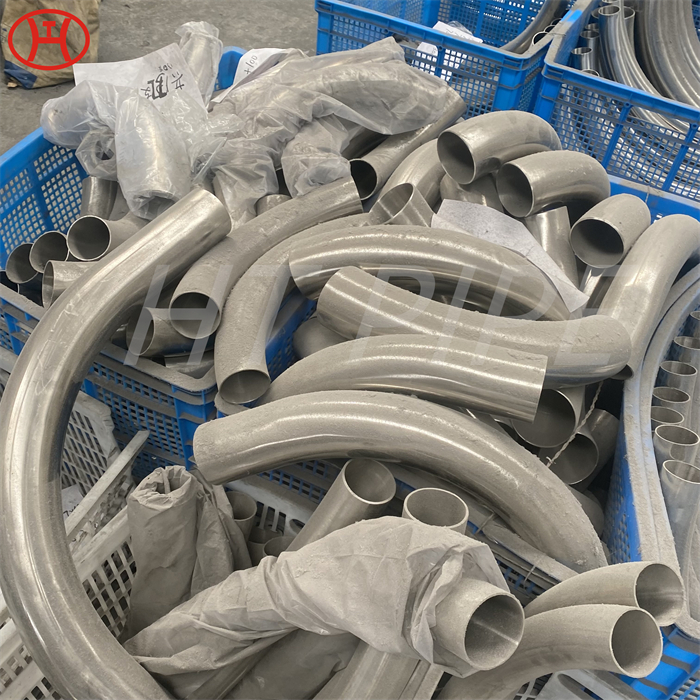 Monel 400 pipe fittings pipe bend maintaining pressure and movement in high viscosity liquids