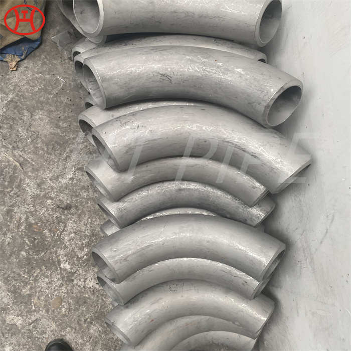 Monel 400 pipe fittings pipe bend with good ductility and thermal conductivity
