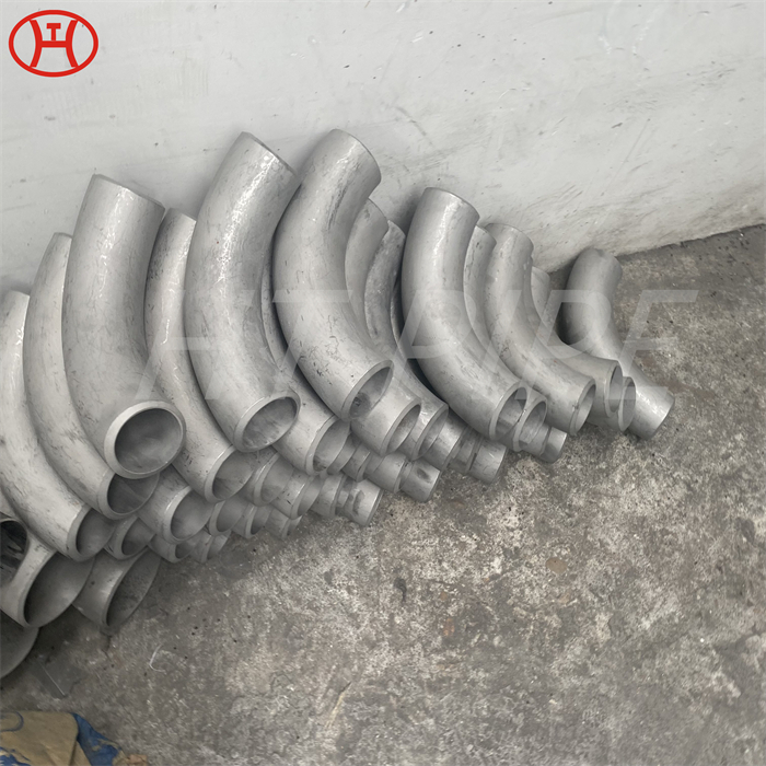 Monel 400 pipe fittings pipe bend with the very high strength and excellent corrosion resistance