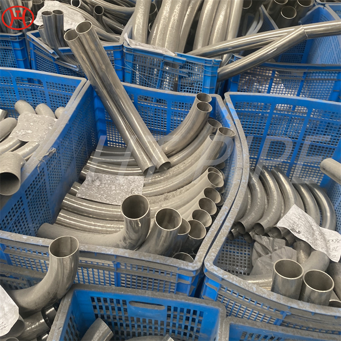 Stainless Steel pipe fittings 316 pipe bend offers superior corrosion resistance