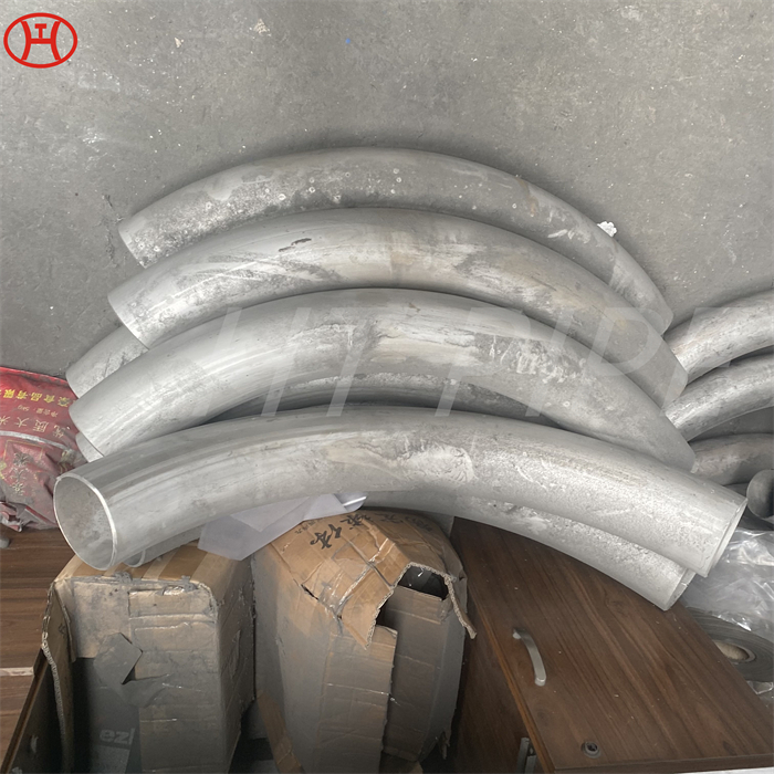Stainless Steel pipe fittings 316 pipe bend with excellent forming and welding characteristics
