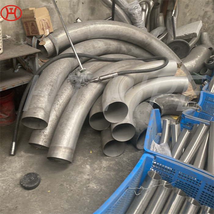 Stainless steel 304 pipe fittings pipe bend used in giving this stainless steel its corrosion-resistant properties