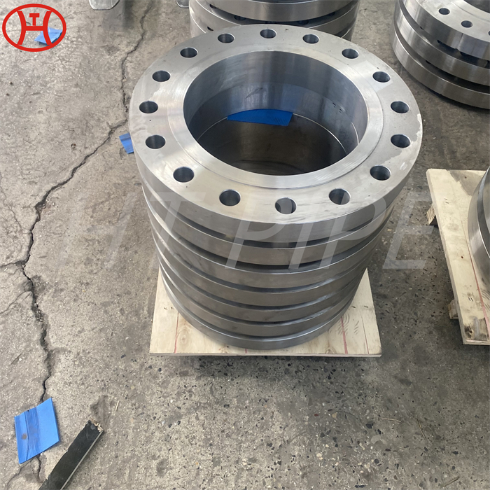ASTM B564 UNS N04400 Monel 400 nickel alloy flange as a commercially viable option for marine engineering purposes