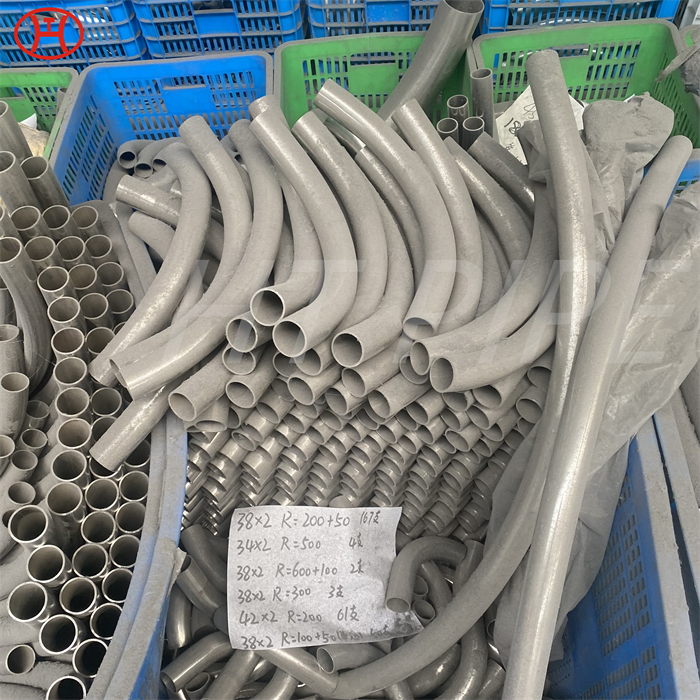 Hastelloy B2 pipe bend nickel molybdenum alloy pipe fittings in inert and vacuum atmospheres