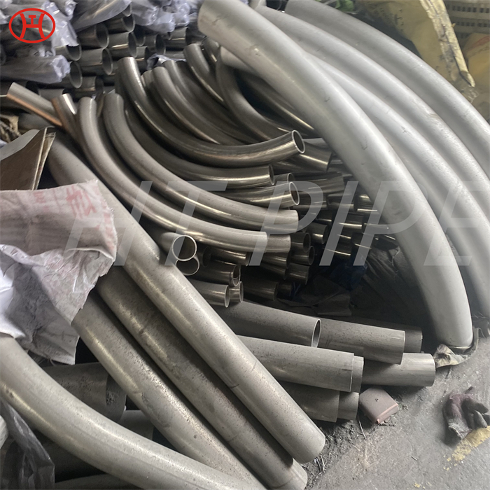 Hastelloy C22 pipe bend used for high mechanical stress