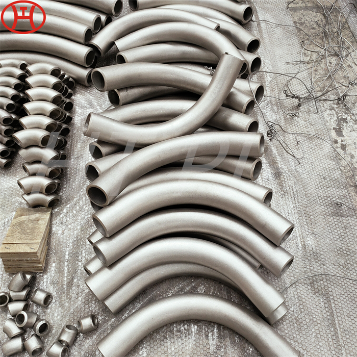 Monel K500 pipe bend and elbow useful in sour gas environments