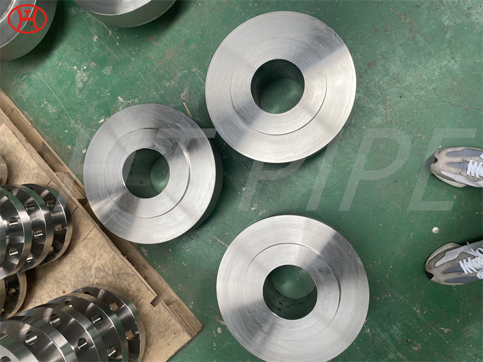 S31803 Serratioin Konsentris Flange BL Besar