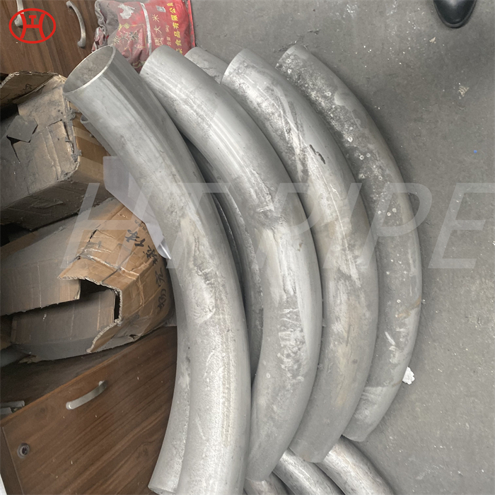 The pressure rating of pipe fittings Hastelloy C22 pipe bend