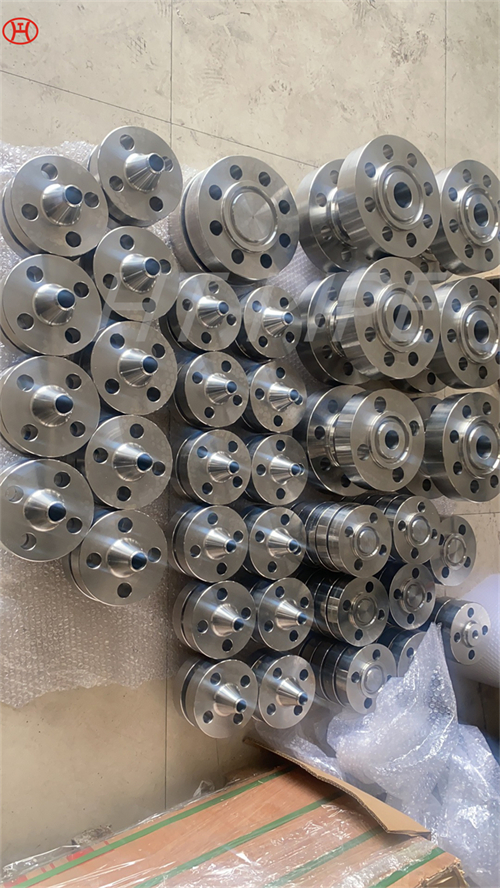 Nickel Alloy WN Flanges Hastelloy B2 Ring Joint Type Flanges